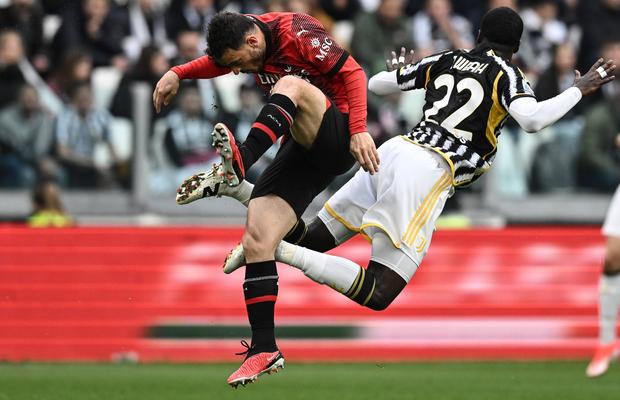 Juventus și AC Milan, remiză în derby-ul din Serie A