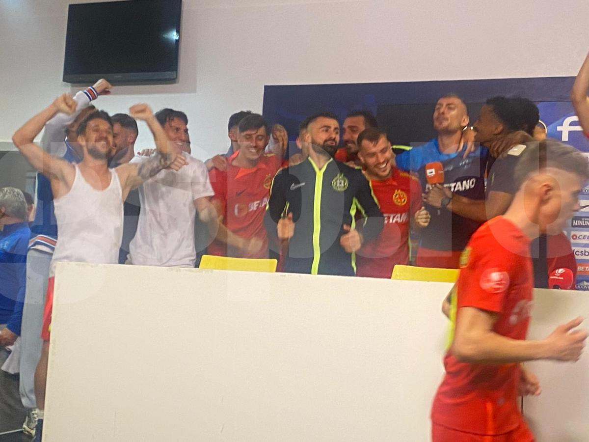 MM Stoica, plin de sânge în peluză după ce FCSB a devenit campioană