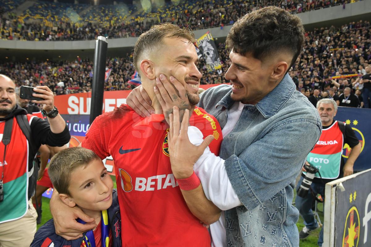 FCSB, campioana României. Imaginile bucuriei