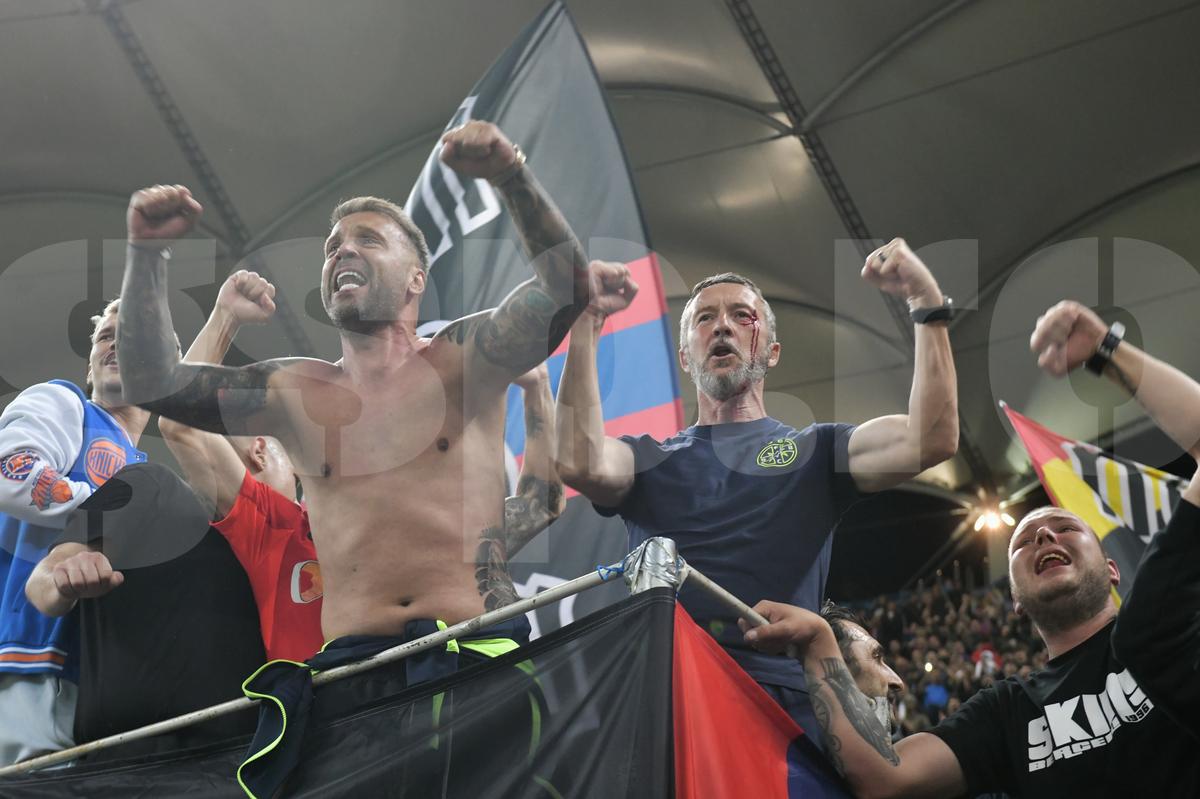 FCSB, campioana României. Imaginile bucuriei