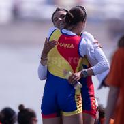 Ionela Cozmiuc și Gianina van Groningen la Campionatele Europene de la Szeged FOTO Raed Krishan