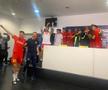 FCSB e noua campioană a României, după 2-1 cu Farul, în etapa #7 din play-off. Jucătorii roș-albaștri au intrat peste Elias Charalambous la conferința de presă de la finalul meciului.