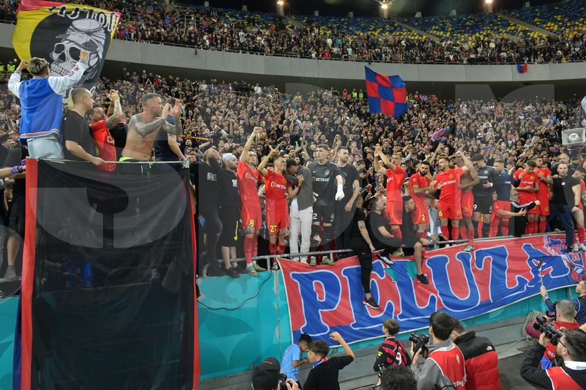 FCSB, campioana României. Imaginile bucuriei