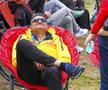 Antonio Colamonci, antrenorul României, relaxare înainte de începutul zilei FOTO Raed Krishan