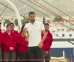 Flacăra olimpică a plecat din Grecia spre Franța » Imagini de la festivitatea specială din portul Pireu