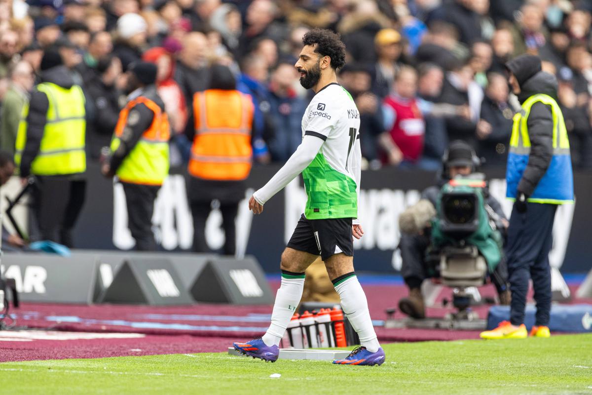 Mohamed Salah s-a certat cu Jurgen Klopp în timpul meciului cu West Ham