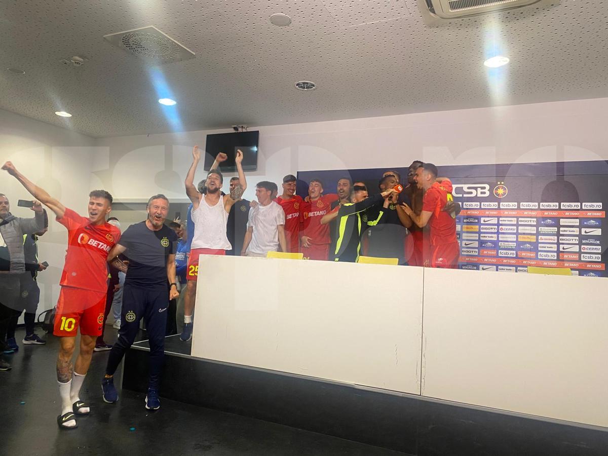 MM Stoica, plin de sânge în peluză după ce FCSB a devenit campioană