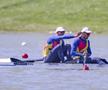 Florin Arteni și Florin Lehaci la Campionatele Europene de canotaj de la Szeged FOTO Raed Krishan