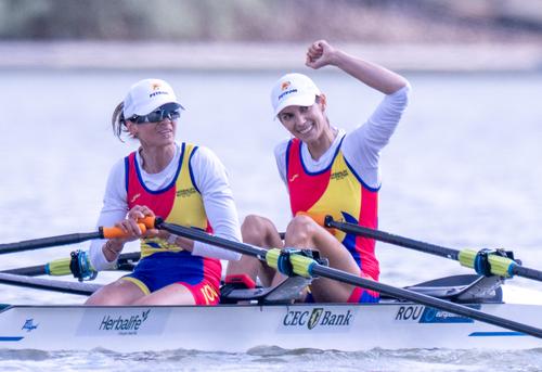 Gianina van Groningen și Ionela Cozmiuc. și-au completat palmaresul cu un aur european FOTO Raed Krishan