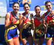 Mădălina Bereș, Maria Lehaci, Magdalena Rusu și Amalia Bereș cu medaliile de argint FOTO Raed Krishan