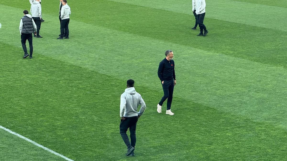 Imagini înainte de Rapid - FCSB