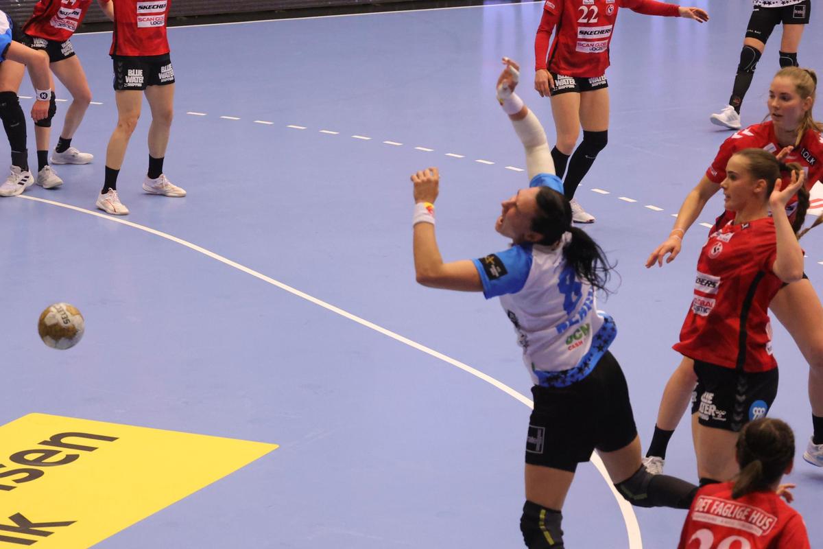 Esbjerg - CSM București, returul sferturilor din Liga Campionilor / foto: Ionuț Iordache (GSP)