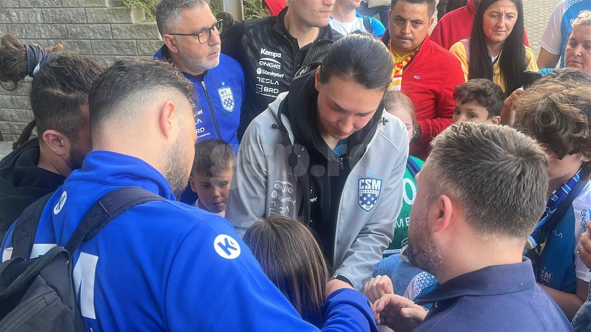 Cristina Neagu după Esbjerg - CSM București / foto: Ionuț Iordache (GSP)