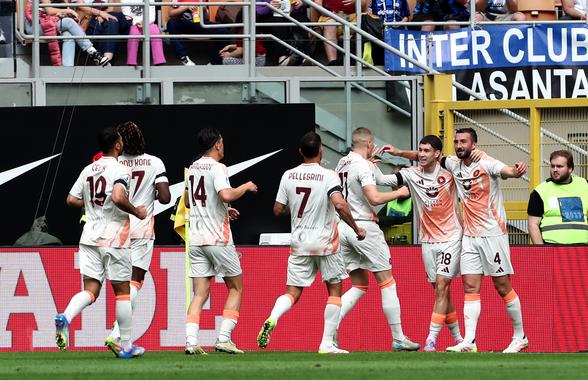 Inter - AS Roma 0-1 » „Giallorossi” își continuă seria de invincibilitate, iar trupa lui Simone Inzaghi pierde fotoliul de lider în Serie A