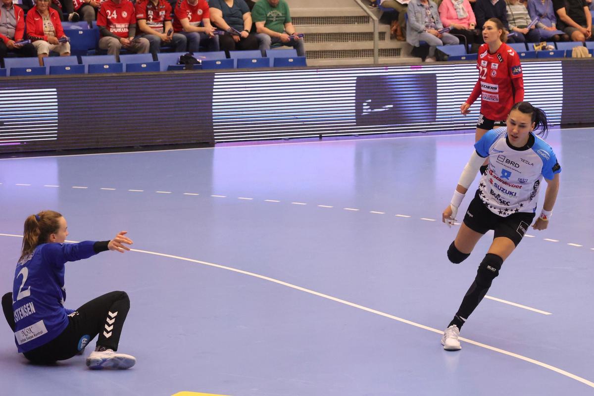 Esbjerg - CSM București, returul sferturilor din Liga Campionilor / foto: Ionuț Iordache (GSP)