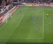 Radu Petrescu i-a refuzat Rapidului un penalty, după ce Christensen a fost tamponat de Târnovanu: „Decizie eronată”