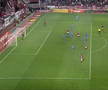 Radu Petrescu i-a refuzat Rapidului un penalty, după ce Christensen a fost tamponat de Târnovanu: „Decizie eronată”