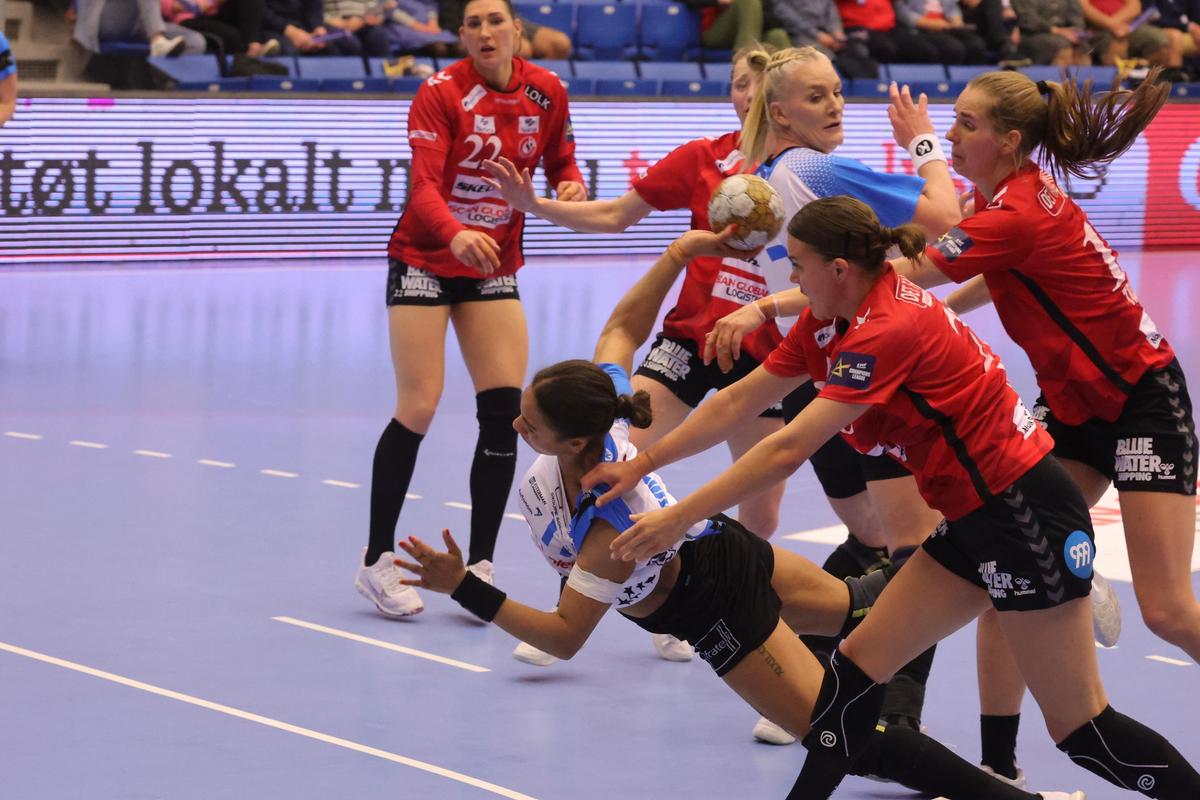 Esbjerg - CSM București, returul sferturilor din Liga Campionilor / foto: Ionuț Iordache (GSP)