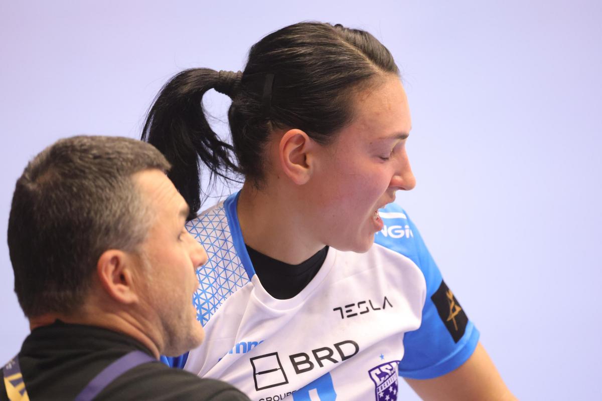 Esbjerg - CSM București, returul sferturilor din Liga Campionilor / foto: Ionuț Iordache (GSP)