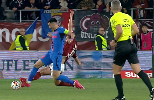Verdictul specialistului la golul anulat lui Petrila în Rapid - FCSB » Ovidiu Hațegan a întors decizia, din camera VAR