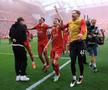 Imagini antologice de la petrecerea de titlu a lui Liverpool » Arne Slot, dedicație specială pentru Jurgen Klopp