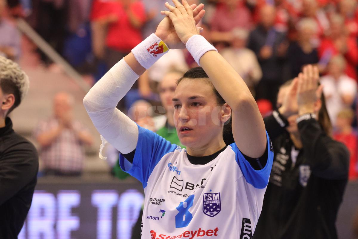 Esbjerg - CSM București 26-22. Lacrimi pe parchet: Cristina Neagu, deznădăjduită, după ultimul meci din carieră în Champions League