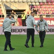 Imagini de pe gazon, înainte de Rapid - FCSB/ foto Cristi Preda (GSP)