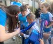 Ieșire blocată » Imagini surprinse după Esbjerg - CSM București. Pintea a scos capul pe ușa vestiarului: „Nicio șansă”