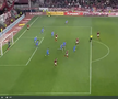 Radu Petrescu i-a refuzat Rapidului un penalty, după ce Christensen a fost tamponat de Târnovanu: „Decizie eronată”