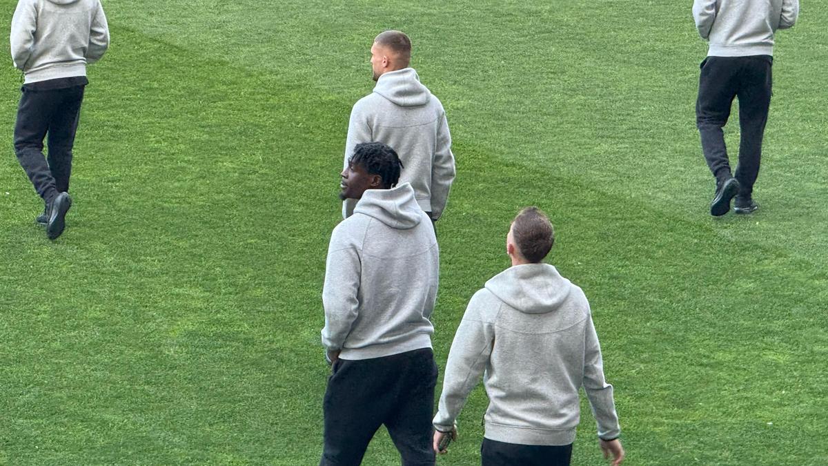 Imagini înainte de Rapid - FCSB