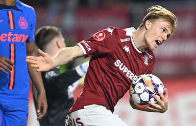 Despărțire-șoc la Rapid! Tobias Christensen, aproape să plece din Giulești pe o sumă incredibilă