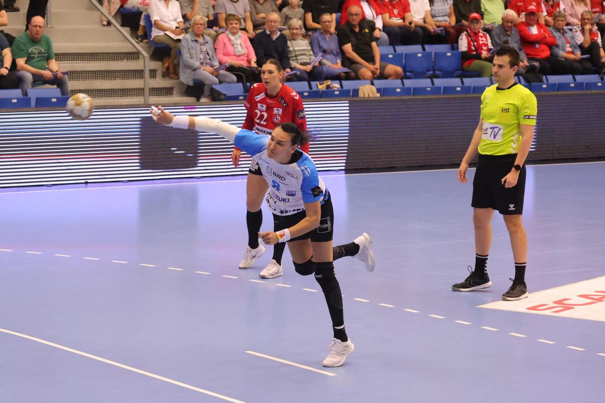 Esbjerg - CSM București, returul sferturilor din Liga Campionilor / foto: Ionuț Iordache (GSP)