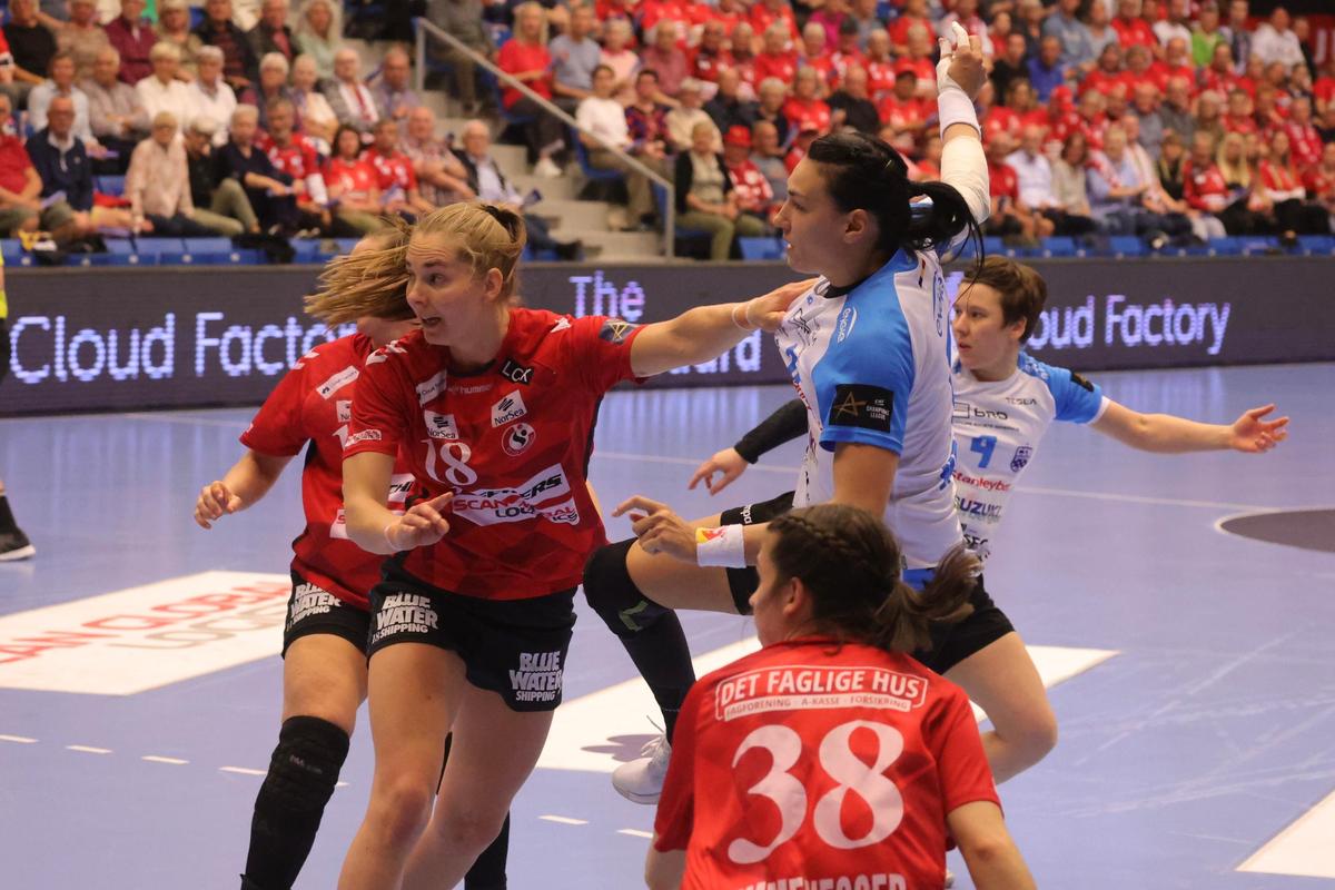 Esbjerg - CSM București, returul sferturilor din Liga Campionilor / foto: Ionuț Iordache (GSP)