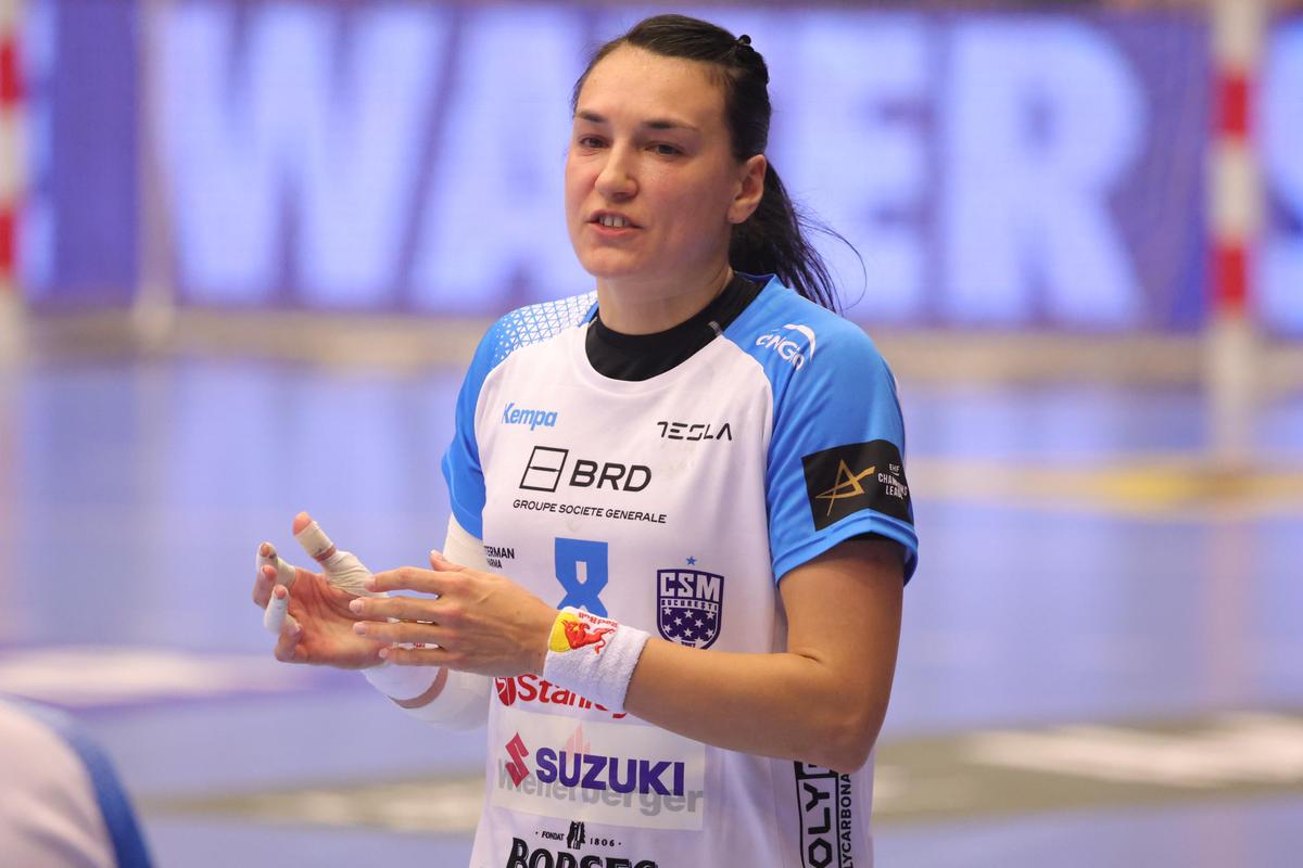 Esbjerg - CSM București, returul sferturilor din Liga Campionilor / foto: Ionuț Iordache (GSP)