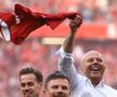 Imagini antologice de la petrecerea de titlu a lui Liverpool » Arne Slot, dedicație specială pentru Jurgen Klopp