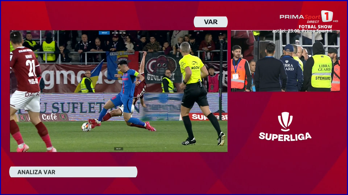 Verdictul specialistului la golul anulat lui Petrila în Rapid - FCSB » Ovidiu Hațegan a întors decizia, din camera VAR