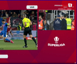 Intrarea lui Burmaz asupra lui Adrian Șut, în Rapid - FCSB