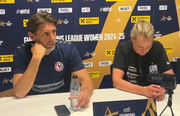„Vreau să le mulțumesc celor de la CSM București!” » Conferință-etalon la Esbjerg: „Pentru asta ne-am apucat de handbal”
