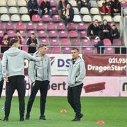 Imagini de pe gazon, înainte de Rapid - FCSB/ foto Cristi Preda (GSP)