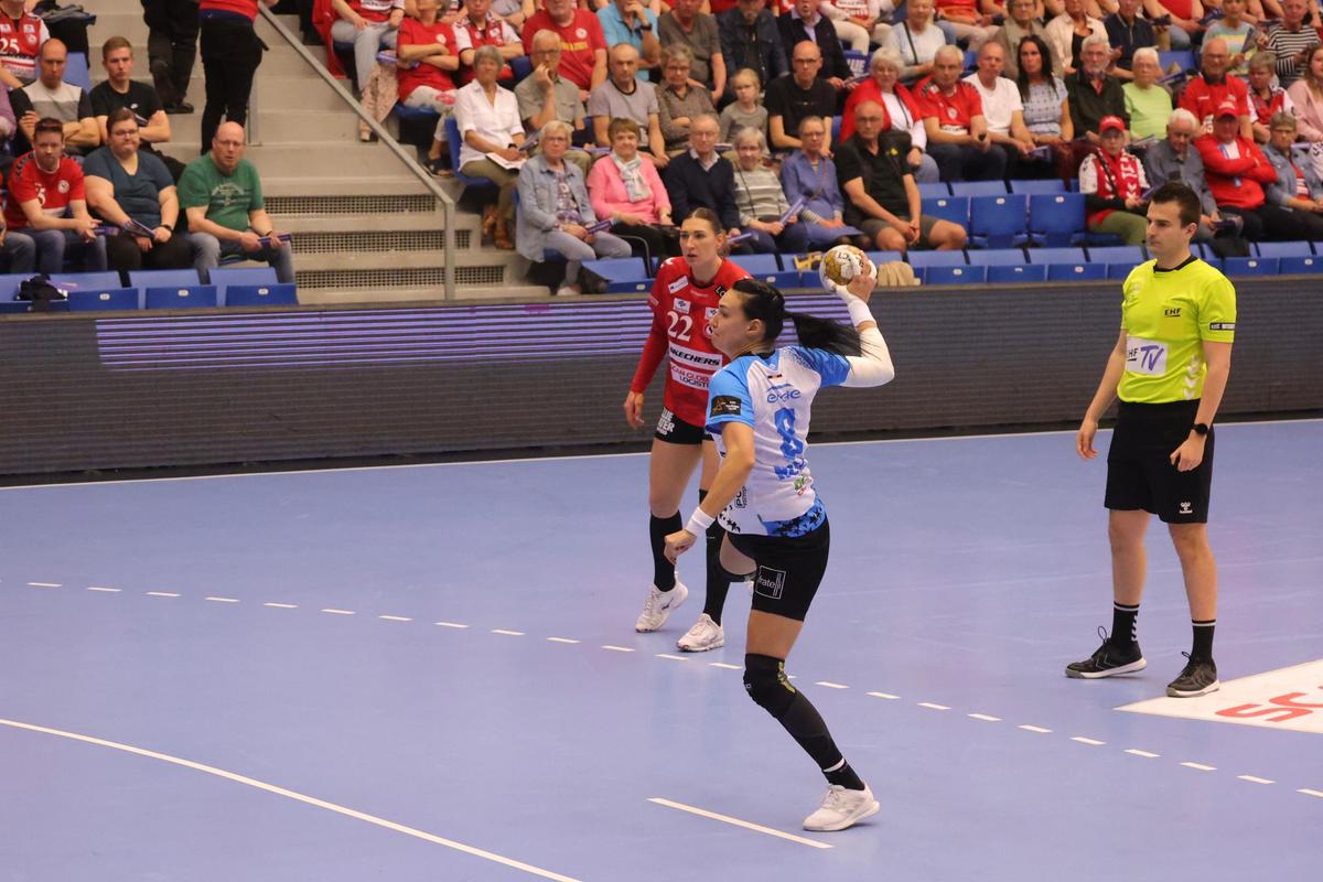 Esbjerg - CSM București, returul sferturilor din Liga Campionilor / foto: Ionuț Iordache (GSP)