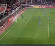 Radu Petrescu i-a refuzat Rapidului un penalty, după ce Christensen a fost tamponat de Târnovanu: „Decizie eronată”