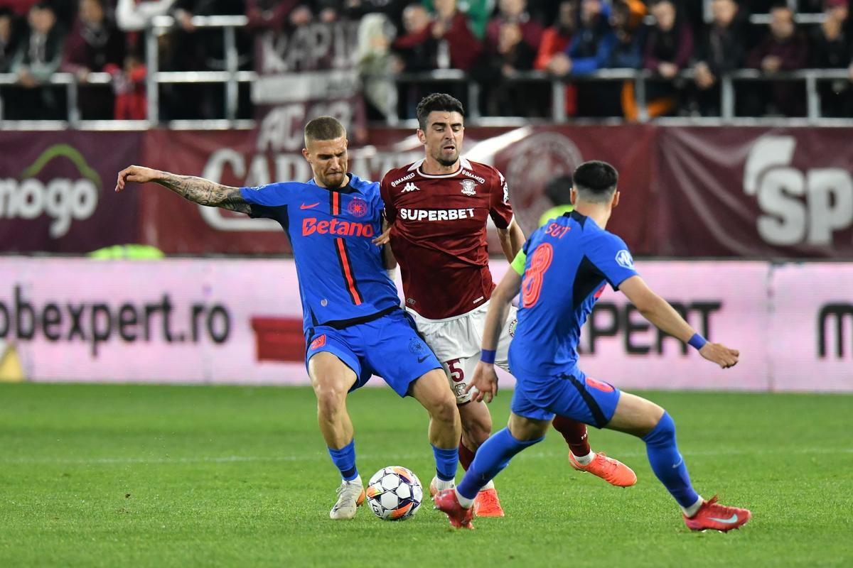 Rapid - FCSB, în etapa #6 din play-off