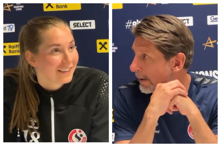 „Vreau să le mulțumesc celor de la CSM București!” » Conferință-etalon la Esbjerg: „Pentru asta ne-am apucat de handbal”