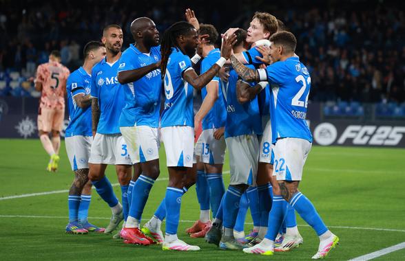 Victorie și Napoli e în pole-position pentru „Scudetto”