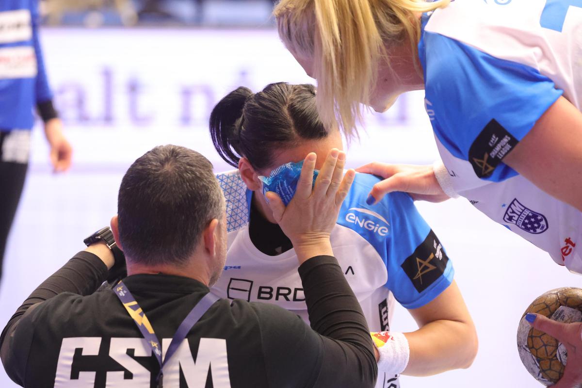 Esbjerg - CSM București, returul sferturilor din Liga Campionilor / foto: Ionuț Iordache (GSP)