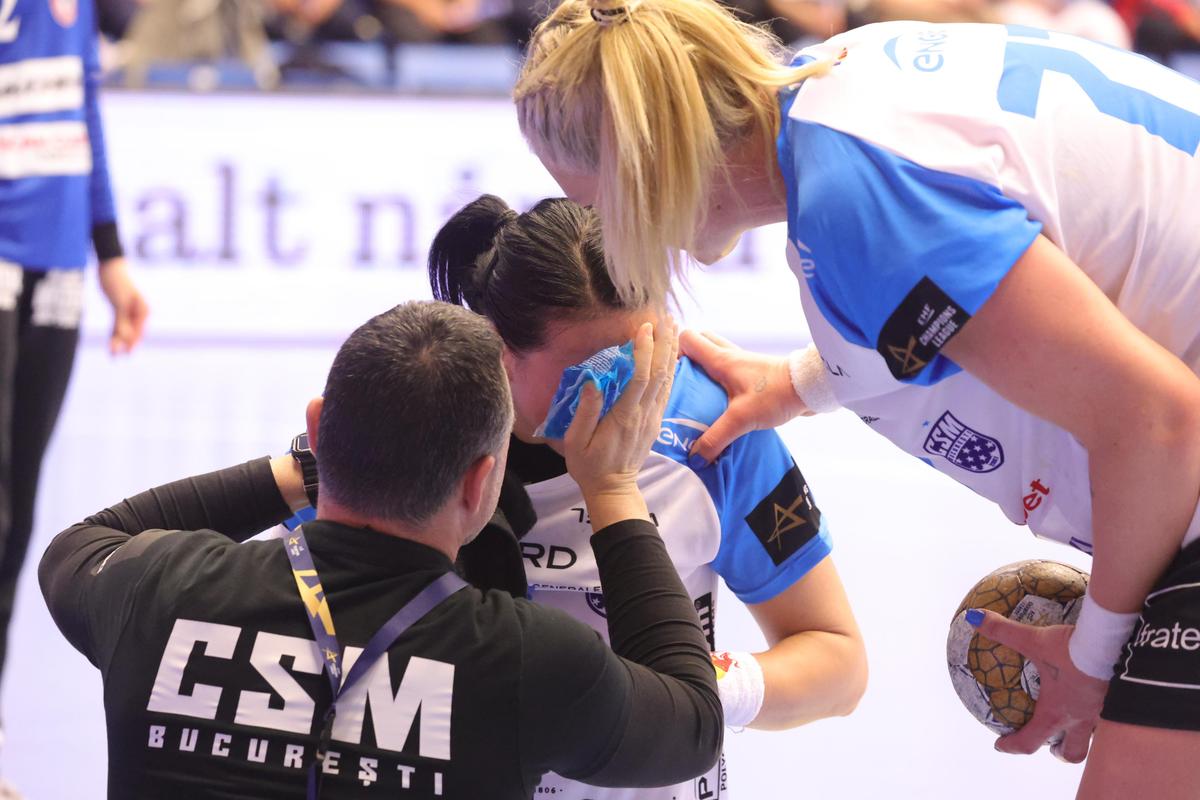 Esbjerg - CSM București, returul sferturilor din Liga Campionilor / foto: Ionuț Iordache (GSP)