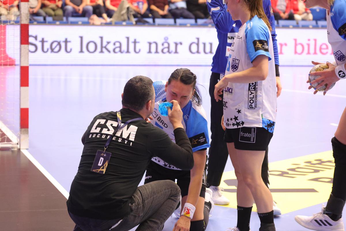 Esbjerg - CSM București, returul sferturilor din Liga Campionilor / foto: Ionuț Iordache (GSP)