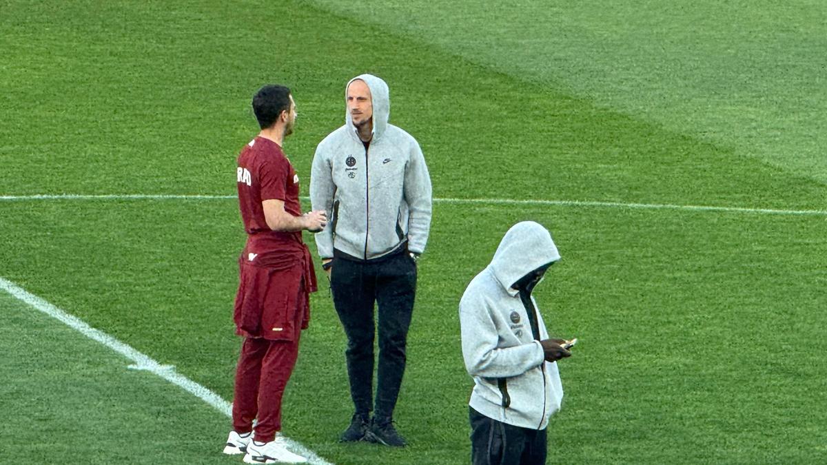 Imagini înainte de Rapid - FCSB