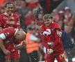 Imagini antologice de la petrecerea de titlu a lui Liverpool » Arne Slot, dedicație specială pentru Jurgen Klopp