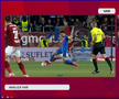 Intrarea lui Burmaz asupra lui Adrian Șut, în Rapid - FCSB